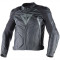 DAINESE AVRO D1 LEATHER JACKET - Model BLACK/BLACK/ANTHRACITE