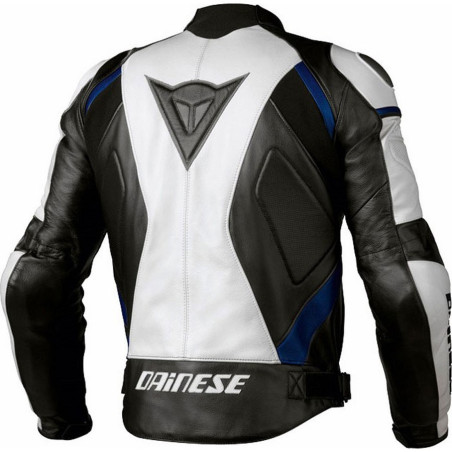 DAINESE  AVRO C2 PELLE NERO/NERO/GIALLO FLUO
