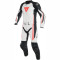 DAINESE ASSEN 2 dele - Model HVID/SORT/FLUORESCENTERENDE RØD