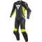 DAINESE LAGUNA SECA 4 1PC PERF.LTHR SUIT - Model BLACK/FLUO-YELLOW/WHITE