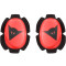 DAINESE TRACK KNEE SLIDER - Model FLUOROVĚ ČERVENÁ/ČERNÁ