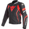 DAINESE AVRO 4 - Modello NERO-OPACO/ROSSO LAVA/BIANCO
