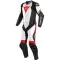 DAINESE LAGUNA SECA 4 2 PIEZAS - Modello NERO-OPACO/BIANCO/ROSSO-FLUO