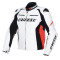 DAINESE RACING D1 - Modelo WHITE/BLACK/FLUO-RED 
