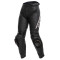 DAINESE DELTA 3 LADY LEATHER PANTS - Model BLACK/BLACK/WHITE