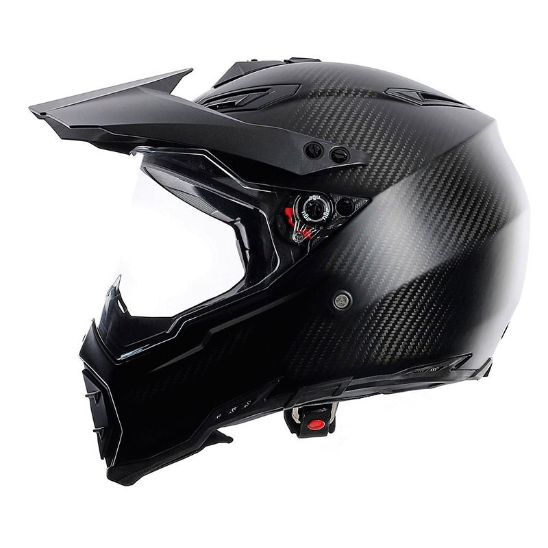 Helmet AGV AX-8 Evo Dual Carbon Solid ▶️ [-48%]