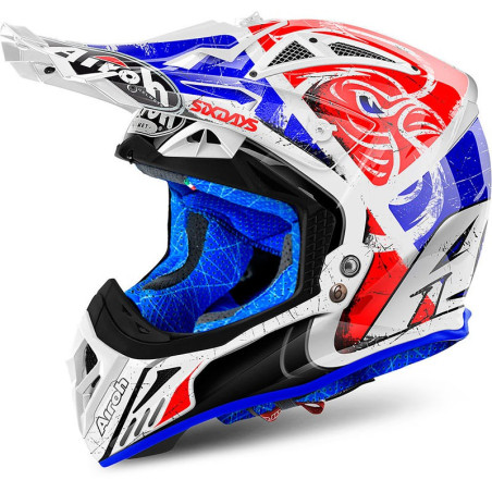 2018 airoh helmets Helmet Airoh Aviator 2.2 Six Days 2018 - Marti Motos