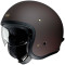SHOEI J.O Monokrom - Model MAT BRUN