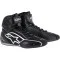 ALPINESTARS FASTER-2 SHOES - Model BLACK SILVER