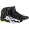 ALPINESTARS FASTER-2 SHOES - Model 1053-BLACK WHITE YELLOW FLUO RED
