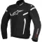 ALPINESTARS T-GP PLUS R V2 AIR JACKET - Model BLACK/WHITE