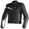 DAINESE VELOSTER TEX - Modell SCHWARZ/SCHWARZ/WEISS