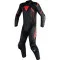 DAINESE AVRO D2 2 DELEN - Model ZWART ZWART ROOD FLUOR