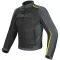 DAINESE HYDRA FLUX D-DRY - Modello NERO/GRIGIO SCURO-GABBIANO-GIALLO FLUO