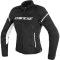 DAINESE AIR FRAME D1 TEX FEMME - Modèle BLACK/BLACK/WHITE