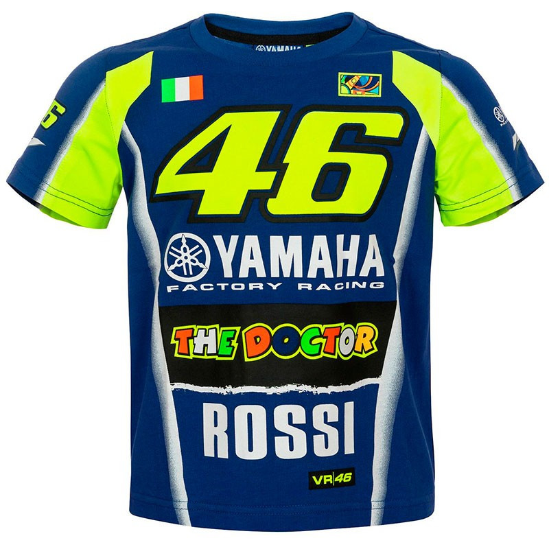 Camiseta Junior Yamaha VR46 T-Shirt - Marti Motos