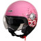 UNIK CASCO JET CJ-06 - Model PINK