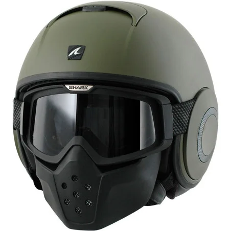 Shark Raw Monocolor Matte Helm - Marti Motos