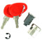 GIVI Z661 LOCK FOR V35 / V46 / E52 / E55