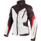 CHAQUETA DAINESE TEMPEST 2 D-DRY MUJER - Model GRIS CLAR/NEGRE/TOUR-VERMELL