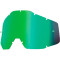 100% LENTE IRIDIUM RACECRAFT/ACCURI/STRATA - Model IRIDIUM GREEN