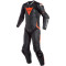 DAINESE LAGUNA SECA 4 1 CZĘŚĆ PERFOROWANA - Model CZARNY CZARNY CZERWONY FLUO