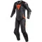 DAINESE LAGUNA SECA 4 1 PIEZA PERFORADO - Modelo BLACK BLACK RED FLUO