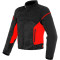 DAINESE LUFTRAMME D1 TEX - Model SORT RØD RØD