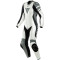 DAINESE KILLALANE 1 PIEZA MUJER PERFORADA - Modello BIANCO PERLA/GRIGIO CARBONE/NERO