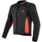 DAINESE INTREPIDA PERFORADA - Model ČERNÁ/ČERNÁ-MATNÁ/FLUO-ČERVENÁ