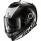 SHARK SPARTAN 1.2 CARBONO SKIN - Modelo CARBON/WHITE/SILVER