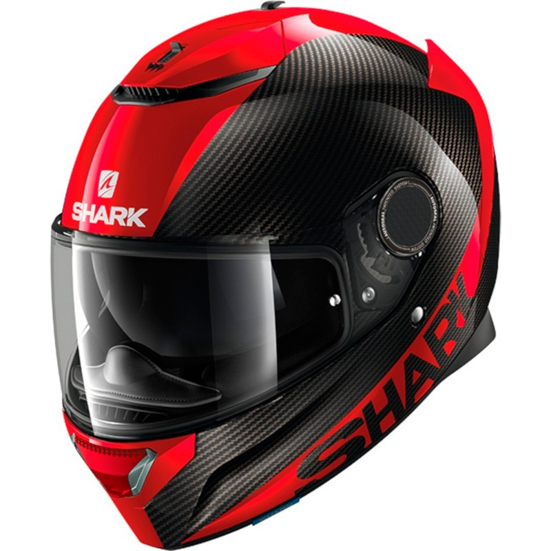 SHARK　【SPARTAN】 CARBON SKIN REDサイズXL 美品！ Full face helmet Shark Spartan 1.2 Carbon Skin -40%