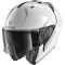 SHARK EVO-ES BLANK - Modello WHU-BIANCO AZZURRO