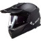 LS2 MX436 PIONEER EVO JEDNOKOLOROWY - Model CZARNY MAT