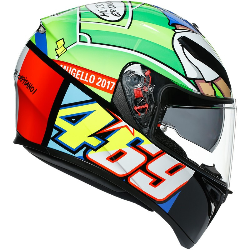 【正規品】AGV K3 SV ROSSI MUGELLO 2017 Mサイズ Helmet AGV K3 SV Rossi Mugello 2017 -50%