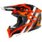 AIROH AVIATOR 3 REGNBÅGE - Modell ORANGE MATT