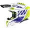 AIROH AVIATOR 3 RAMPAGE - Model BLAUWE GLANS
