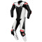 ALPINESTARS GP TECH V3 1 PIEZA TECH-AIR COMPATIBLE - Model 1219 NEGRE BLANC PLATA