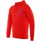 DAINESE PADDOCK HOODIE - Model LAVA-RED/SKY-DIVER