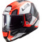 LS2 FF397 VECTOR EVO FPT2 AUTOMAT - Modello BIANCO FLUO ARANCIONE