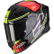 SCORPION EXO-R1 AIR VICTORY - Modèle BLACK SILVER RED