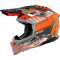 AIROH AVIATOR 3 BØLGE - Modell ORANSJE GLANS/CHROME