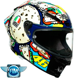 Helmet AGV Pista GP RR Rossi Misano 2019 ▶️ [-22%]