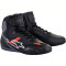 ALPINESTARS FASTER-3 RIDEKNIT SHOES - Model 1165-BLK GRY BRT RED