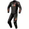 ALPINESTARS GP FORCE CHASER 1 DÍL - Model (1030) ČERNÁ ČERVENÁ FLUO