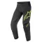 ALPINESTARS TECHSTAR FACTORY PANTS 2021 - Modelo BLACK YELLOW FLUO