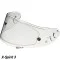 SHOEI VISOR CWR F (XSPIRIT 3) - Model CLEAR