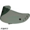 SHOEI PANTALLA CWR-F - Modell Dunkler Rauch