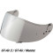SHOEI SKÆRM CNS-1 - Model SPECTRA SILVER