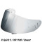 SHOEI PANTALLA CW-1 - Modello SPETTRI ARGENTO